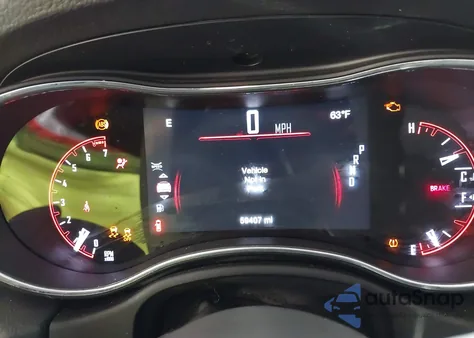 2018 Dodge Durango Sxt Awd z USA, uszkodzony, nr VIN 1C4RDJAG0JC463012